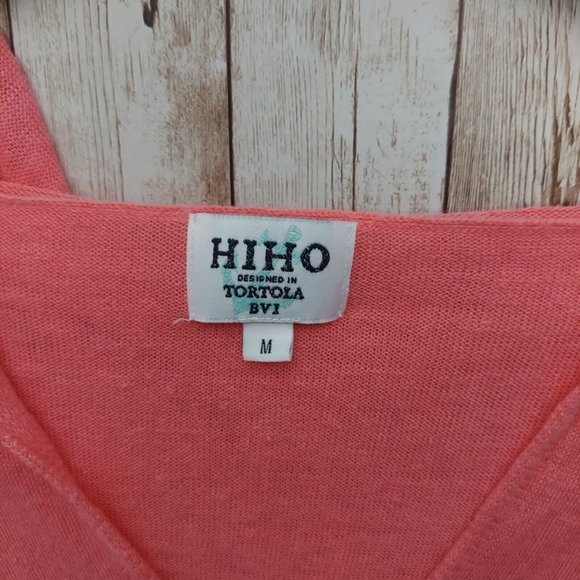 Hiho Beach Linen Hoodie Women's Size Medium w/flaws - Picture 3 of 12
